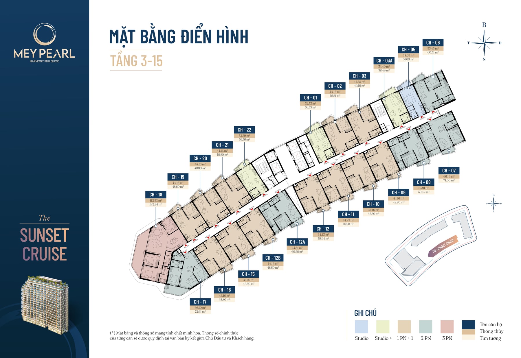MẶT BẰNG & LOẠI CĂN